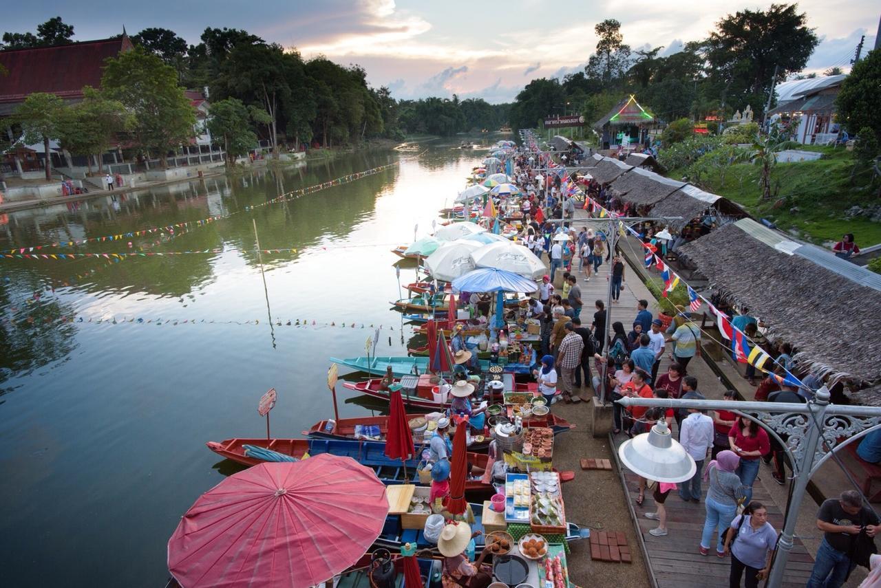Talad Nam Klong Hae Resort Hat Yai Exterior foto